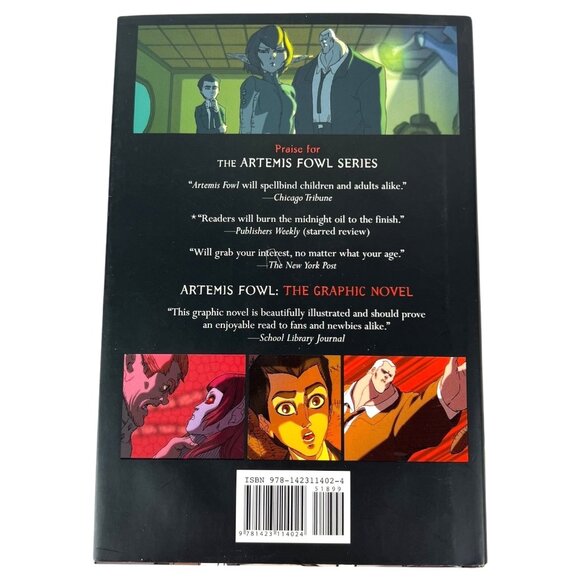 Artemis Fowl The Arctic Incident Graphic Novel First ED Eoin Colfer Donkin HC - Picture 2 of 10